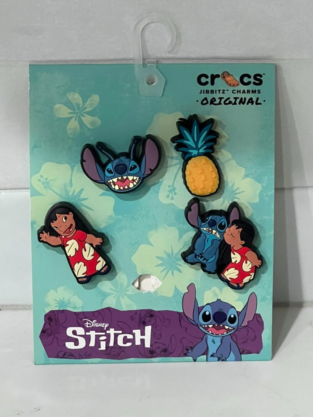 Authentic CROCS Disney LILO & STITCH Jibbitz Charms 4-Pack Limited Edition